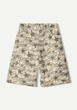 Bershka Shorts di jeans - beige