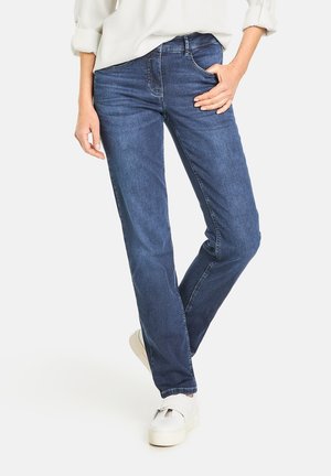 Jeans slim fit - dark blue denim mit use