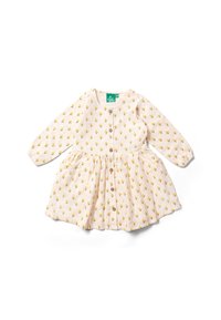 Little Green Radicals CHECK COMFY POCKET - Blusenkleid - cream