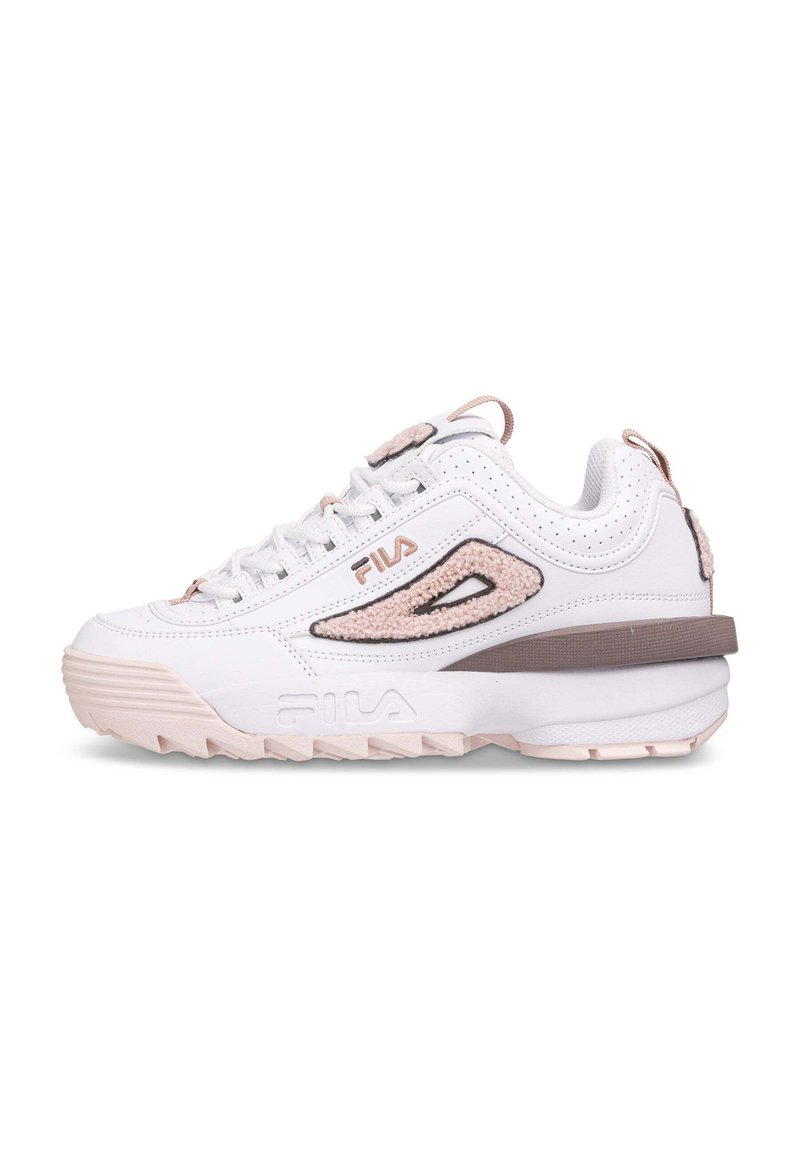 Fila DISRUPTOR PATCH - Sneaker low - weiss/weiß - Zalando.ch