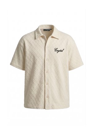 CRYSTAL PARIS, CRYSTAL PARIS STRUCTURED SHIRT PORTO - Camicia - off white