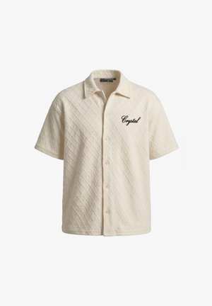 CRYSTAL PARIS, CRYSTAL PARIS STRUCTURED SHIRT PORTO - Camicia - off white