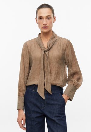 s.Oliver, BLUSE - Blouse - sandstein