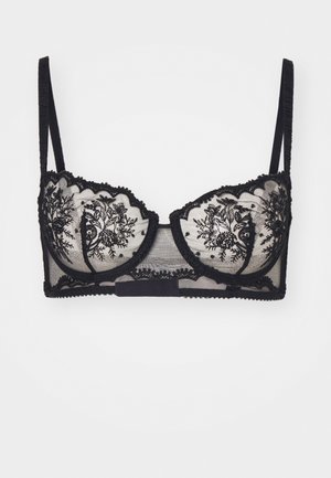 Simone Pérèle INTRIGUE HALF CUP - Balconette bra - black