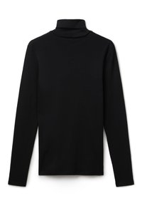 United Colors of Benetton LONG SLEEVE  - Top s dlouhým rukávem - black