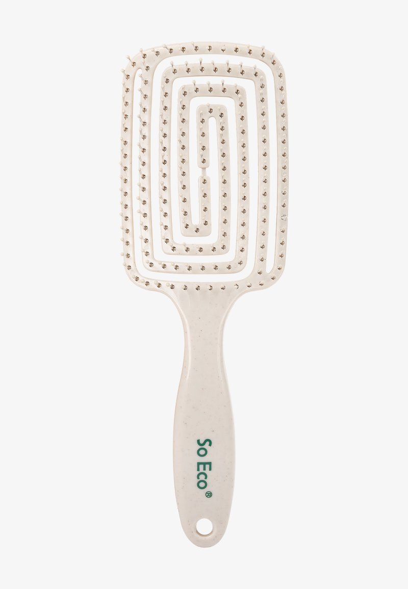 So Eco - SO ECO FLEXI PADDLE DETANGLING HAIR BRUSH - Kamm - beige, Förstora