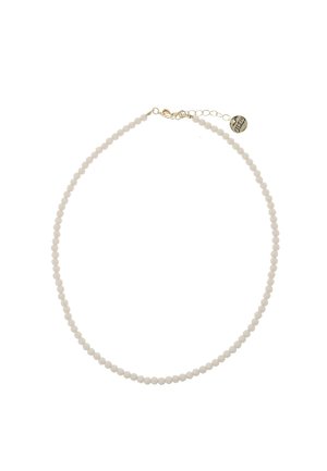 BEADS - Ketting - gold coloured white