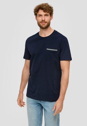 Jednoduché tričko - navy