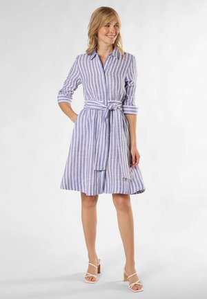 AMBIANCE AMBIANCE  - Blousejurk - blau weiß