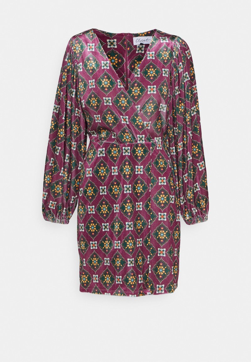 Closet Jurk bordeauxrood Closet Jurk bordeauxrood