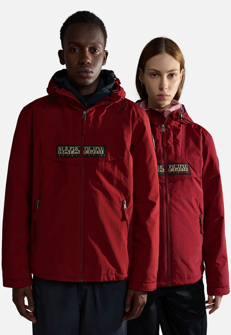 Napapijri RAINFOREST OPEN - Light jacket - vint amaranth