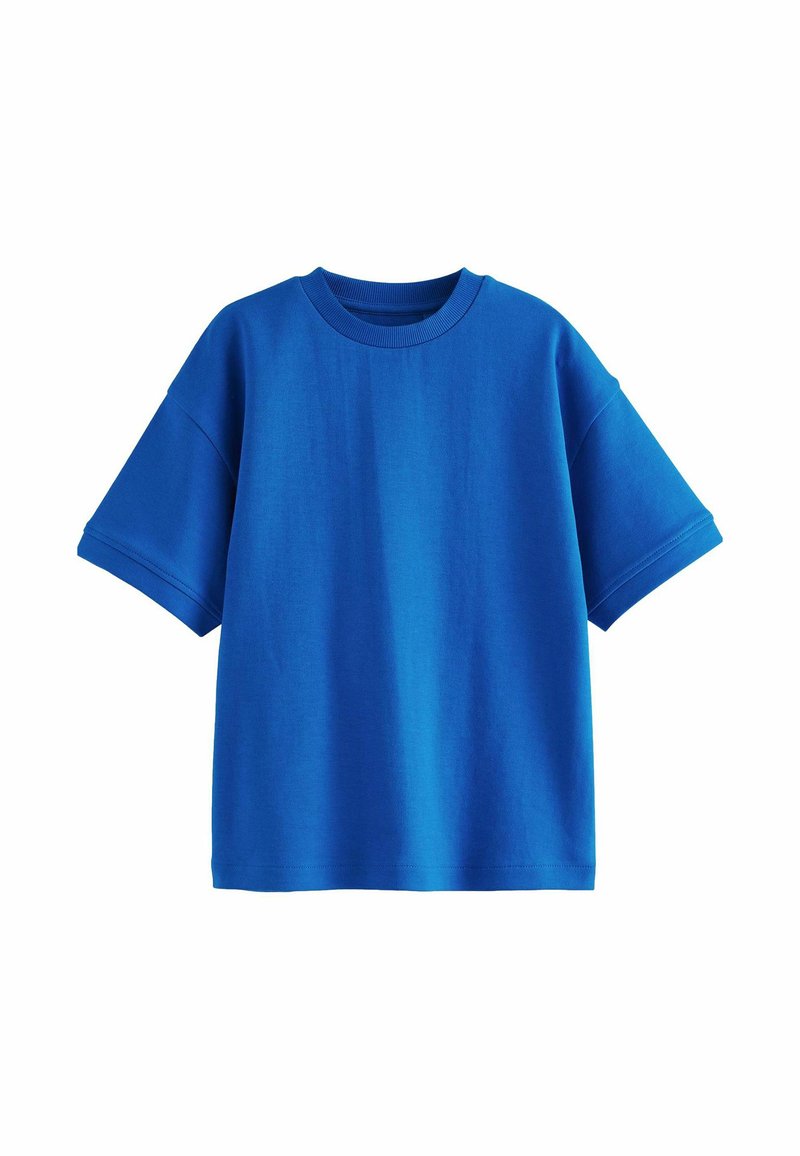 Next RELAXED FIT HEAVYWEIGHT  - Pamata T-krekls - blue