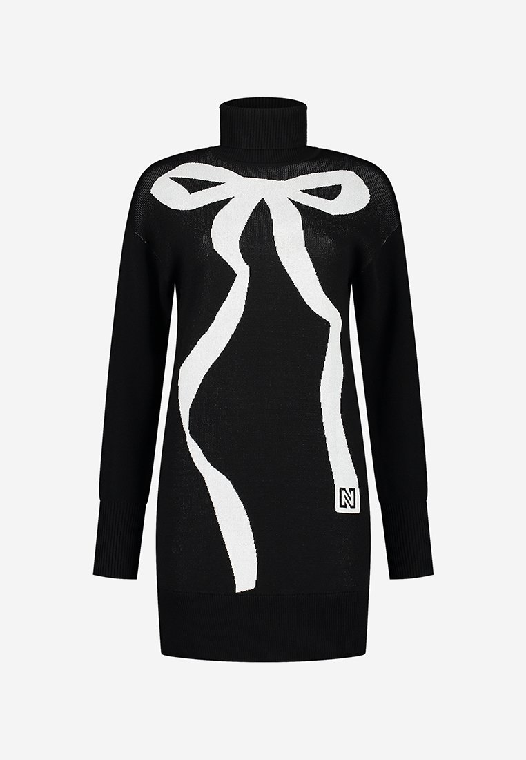 NIKKIE Gebreide jurk zwart NIKKIE Gebreide jurk zwart