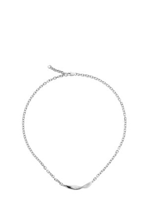 & OTHER STORIES, & OTHER STORIES TWIST-DETAIL CHAIN NECKLACE - Collier - silver-coloured