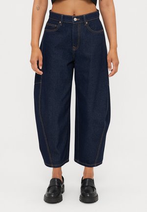 VMKAITLIN WIDE BARREL - Džíny Relaxed Fit - dark blue denim