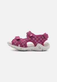 Geox - WHINBERRY  - Walking sandals - dark raspberry/lilac Thumbnail Image 1