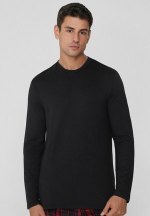 Nachtwäsche Shirt - black