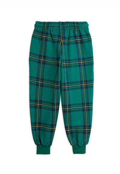 Mini Rodini CHECK UNISEX - Donji dijelovi trenirke - green