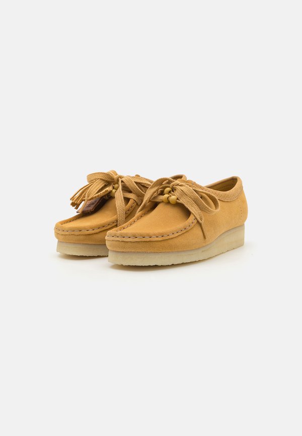 WALLABEE - Lace-ups - golden tan3