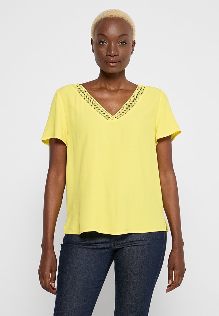 comma Blouse geel