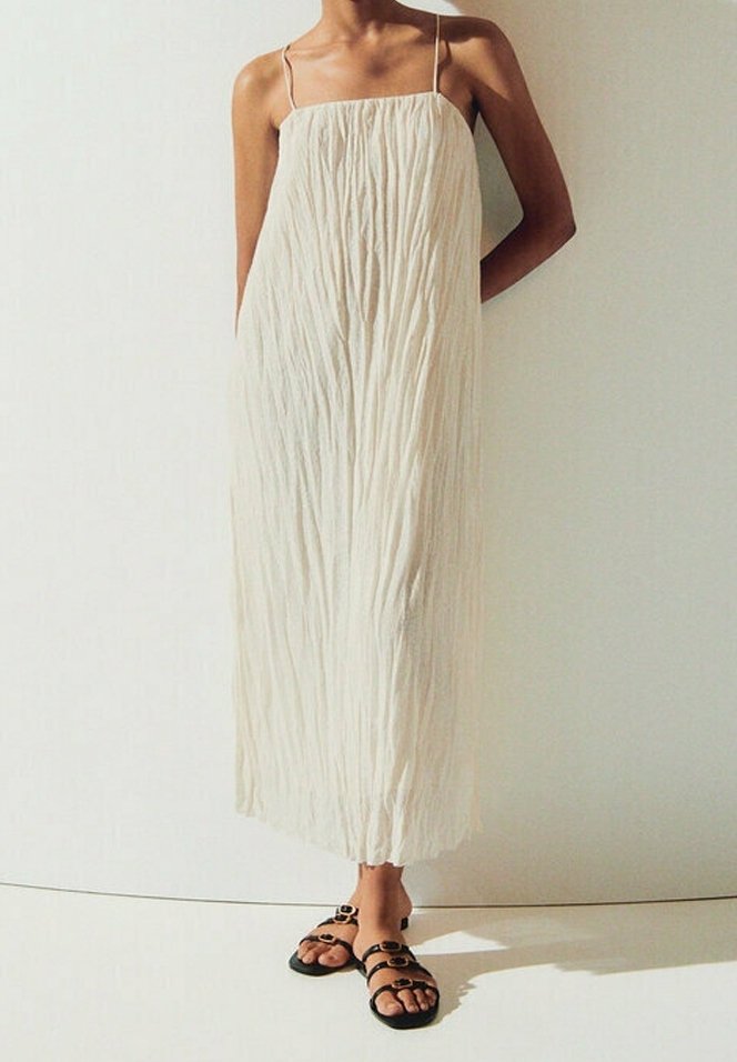 Massimo Dutti Freizeitkleid - beige