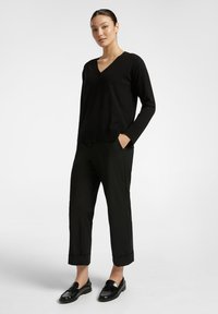 Elena Mirò CROPPED - Pantaloni - nero