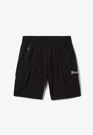 UTOPJA, CARGO SHORTS - Shorts - black