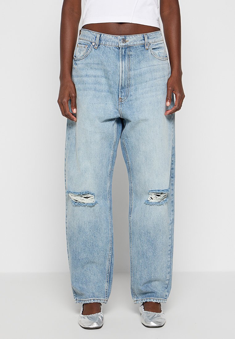 Tomorrow Relaxed fit jeans blauw