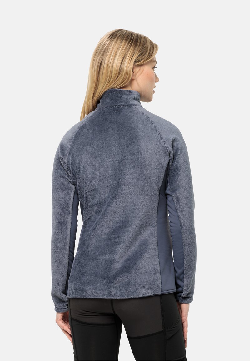 Jack Wolfskin ROTWAND FZ W - Veste polaire - dolphin/gris - ZALANDO.FR