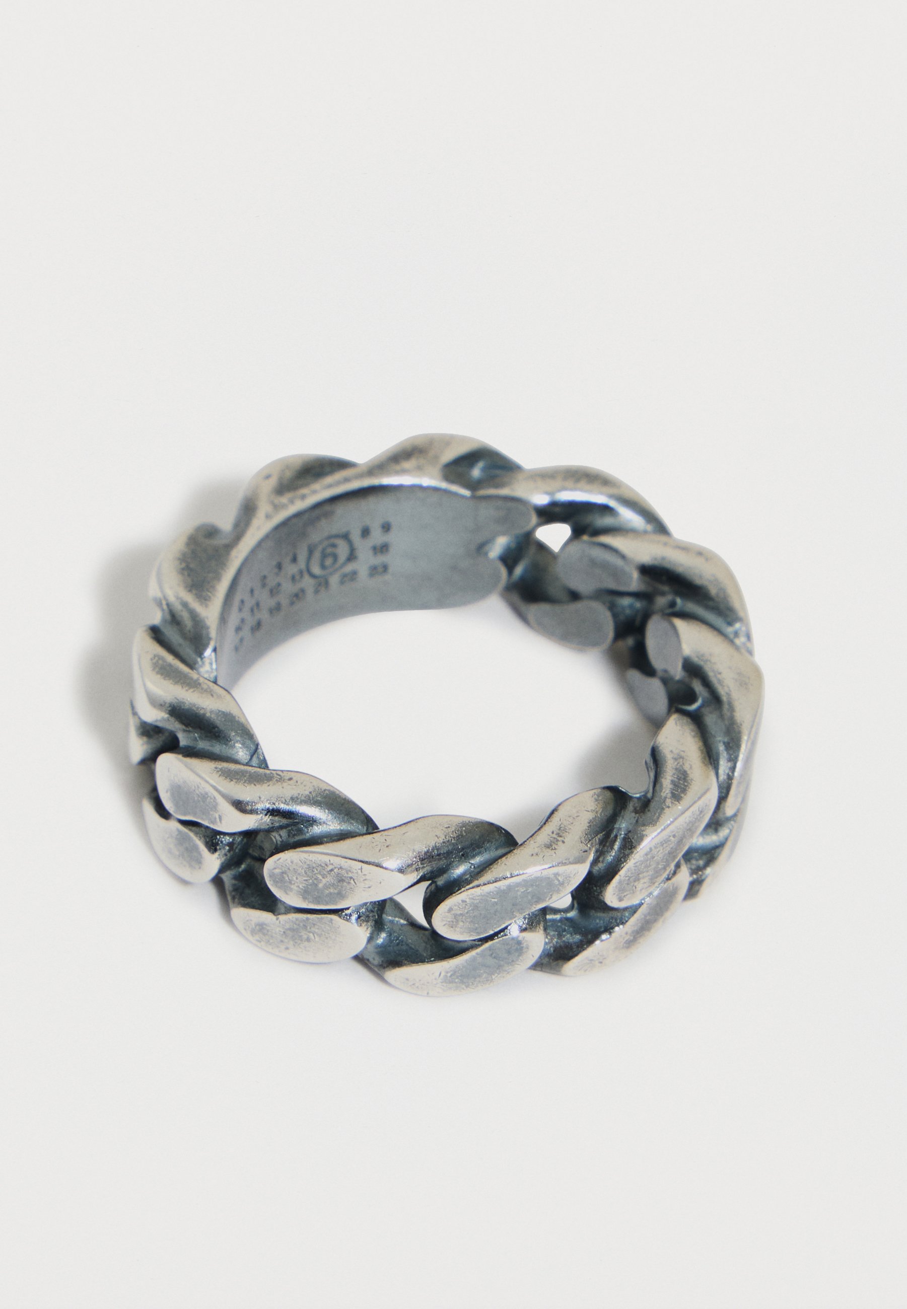 MM6 Maison Margiela CHAIN RING UNISEX - Ring - silver-coloured
