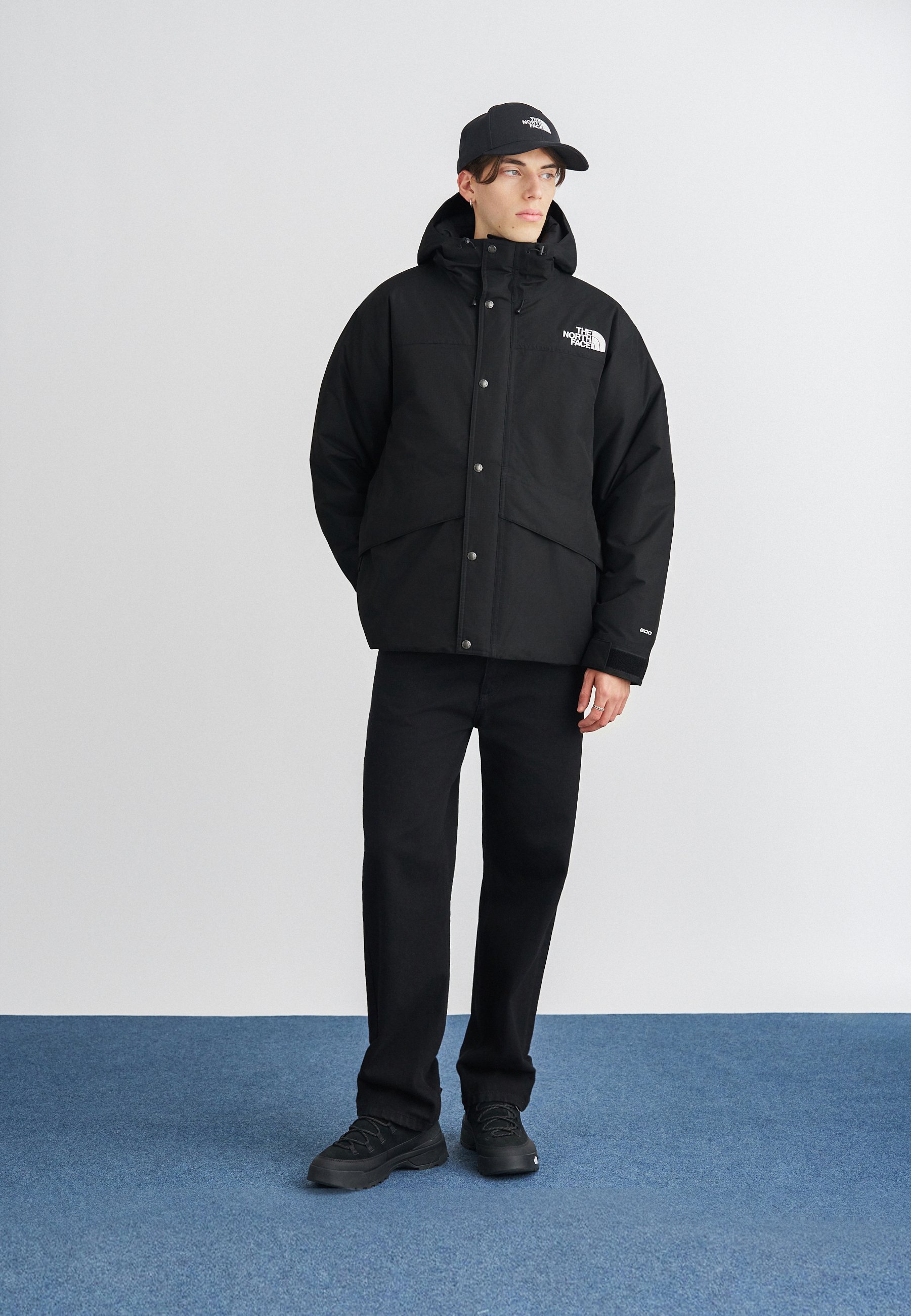 The North Face MOUNTAIN JACKET - Down jacket - black - Zalando.co.uk