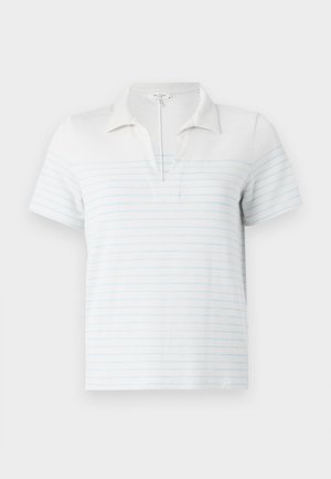 rag & bone STRIPE - Polo - ivory/pale