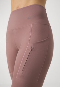 Nike Performance Korte hardlooplegging - smokey mauve/black