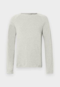 JJEHILL CREW NECK - Džemper - oatmeal melange