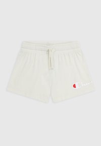 Champion ICONS WITH LARGE LOGO UNISEX - Tracksuit bottoms - sand