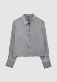 Calliope CROP IN SIMIL - Camicia - grigio