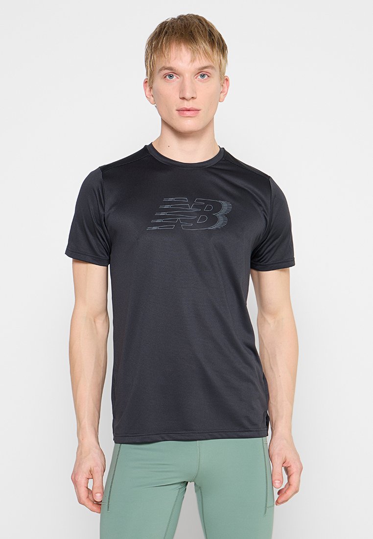 New Balance Sport T-shirt zwart New Balance Sport T-shirt zwart