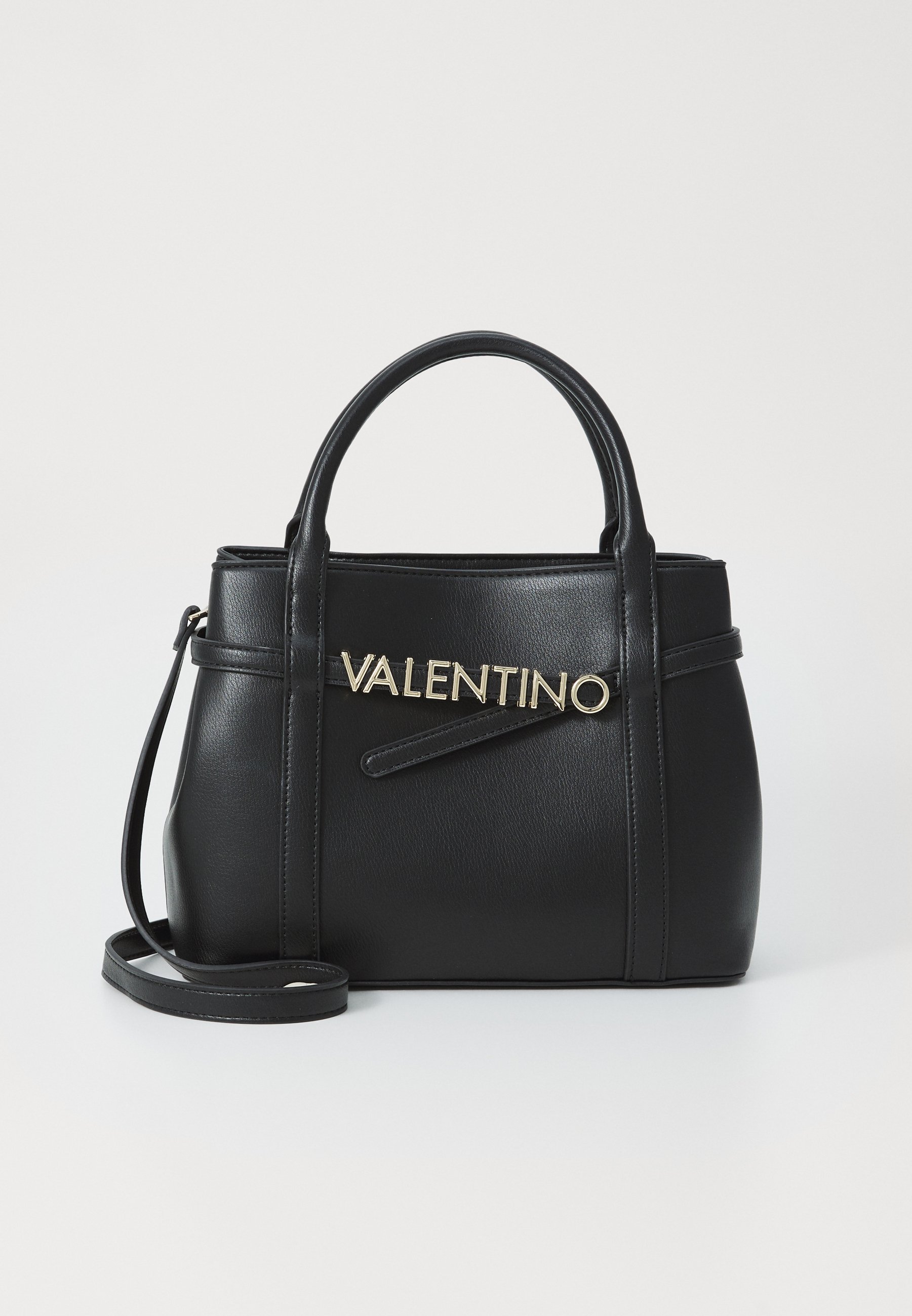 Sac Valentino Dallas En Cuir - Taille Moyenne, Couleur Fango (kaki), Bretelle Amovible