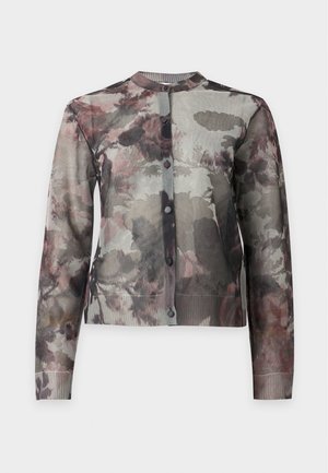 Erdem, PRINTED CARDIGAN - Gilet - dove grey