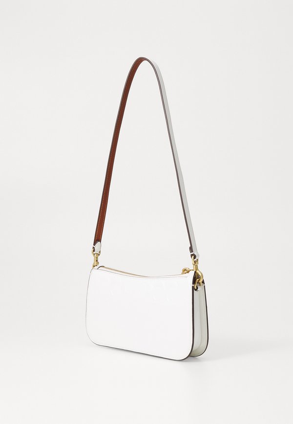 PATENT SIGNATURE LEATHER PENN - Handbag - chalk3