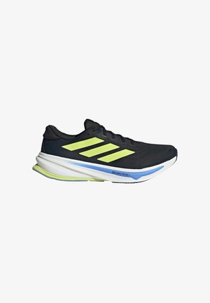SUPERNOVA RISE - Zapatillas running asfalto - core black pulse lime blue fusion