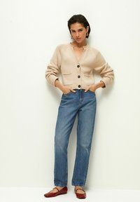 Next ROLL EDGE POCKET DETAIL - REGULAR FIT - Kofta - neutral brown