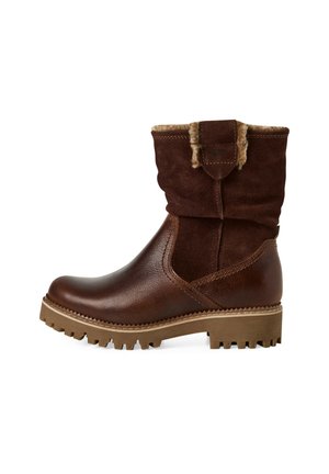 Tamaris MIT REMOVABLE SOCK - Botas para la nieve - cognac