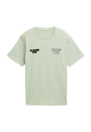 Printtipaita - light grayish green