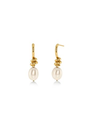 SWIVEL PEARL - Ohrringe - gold-coloured