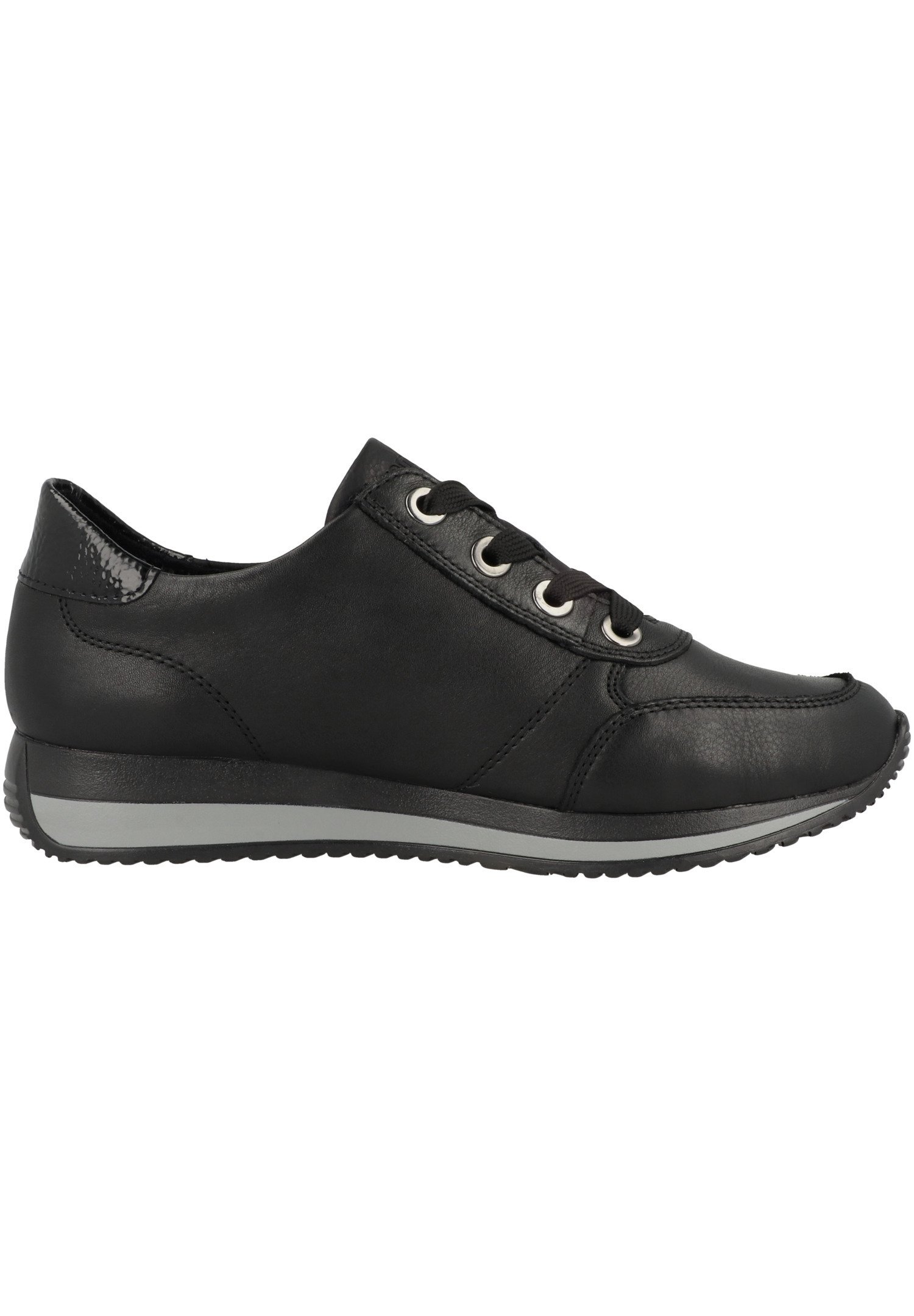 Remonte D0J05 - Sneaker Bassa Donna - Pelle Vera Lite N Soft - Colore Bianco - Comode Con Soletta Estraibile