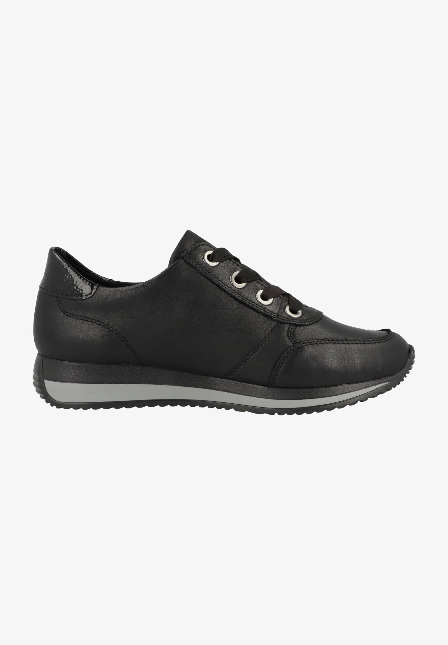 Remonte D0J05 - Sneaker Bassa Donna - Pelle Vera Lite N Soft - Colore Bianco - Comode Con Soletta Estraibile