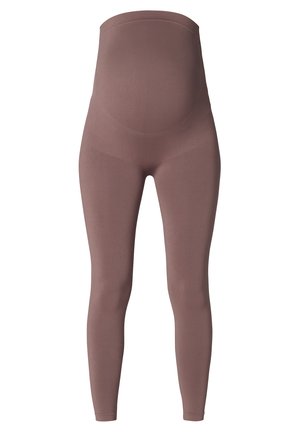 NOPPIES MATERNITY ESSENTIALS SEAMLESS LEGGING CARA SENSIL® BREEZE - Legging - deep taupe