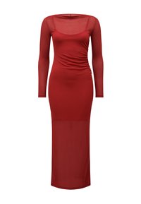 Forever New Petite ALBY LONG SLEEVE MAXI DRESS - Jerseykjole - rio red