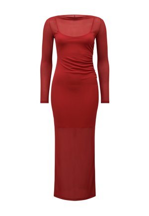 Forever New Petite ALBY LONG SLEEVE MAXI DRESS - Haljina od žerseja - rio red